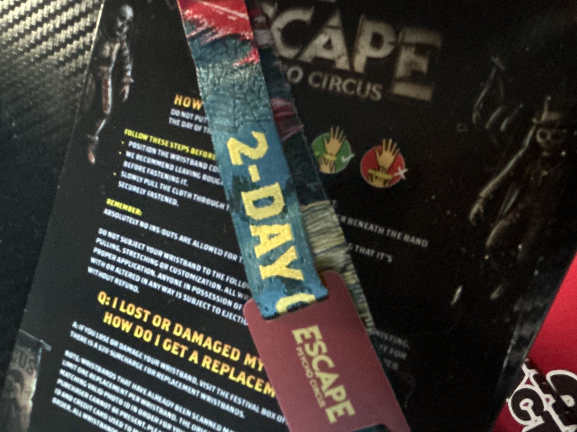 Escape 2 Day GA