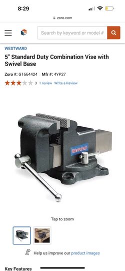 Westward 5” Vise