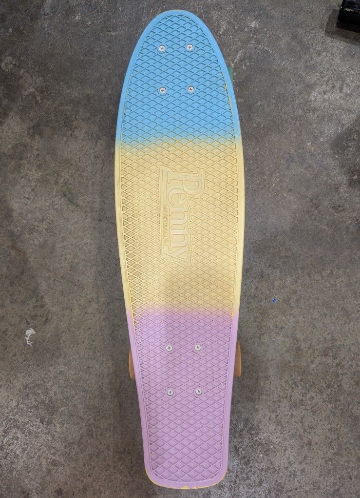 Pennyboard 27in Pastel Nickel Board