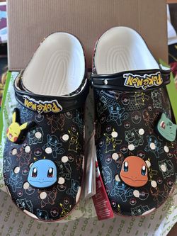 Pokemon Classic Crocs Clog Size 10 Men Or 12 Women