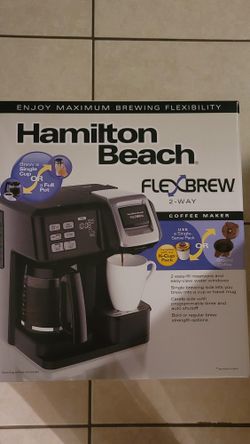 Brand New  Hamilton Beach Flex Brew $40.00  Retails For $89.99