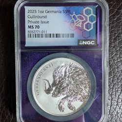 2025 Gullinbursti Germania 1 Oz Silver 