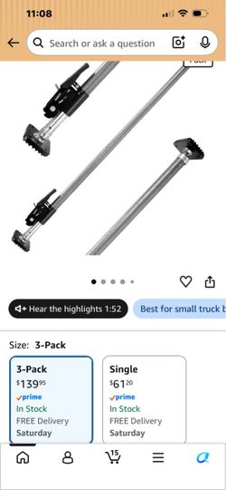 Keeper, cargo bar three pack good night, Bubba