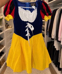 Snow White Costume Dress Kid Medium