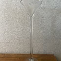 Decorative Martini Glass Centerpiece 24” Tall