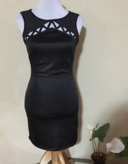 Bebe Black Dress small