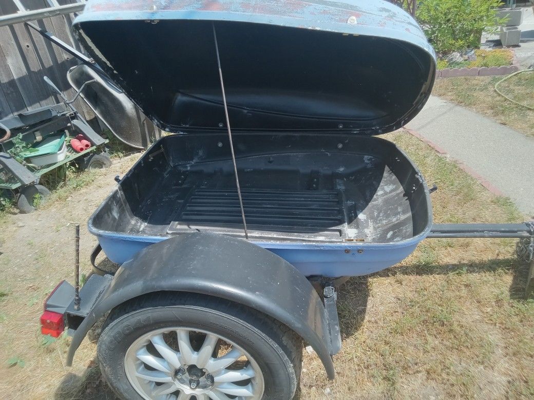 2022 Motorcycle Camp/utility Trailer