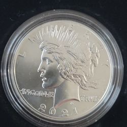 2021 Silver Peace Dollar Philadelphia