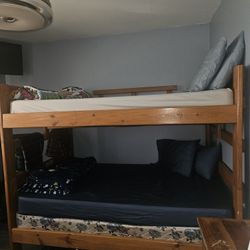 Wood Bunk Bed