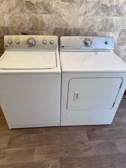 Maytag washer and dryer laundry