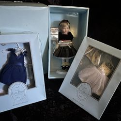 RARE! Franklin Mint Little Lady Diana Doll and Clothes