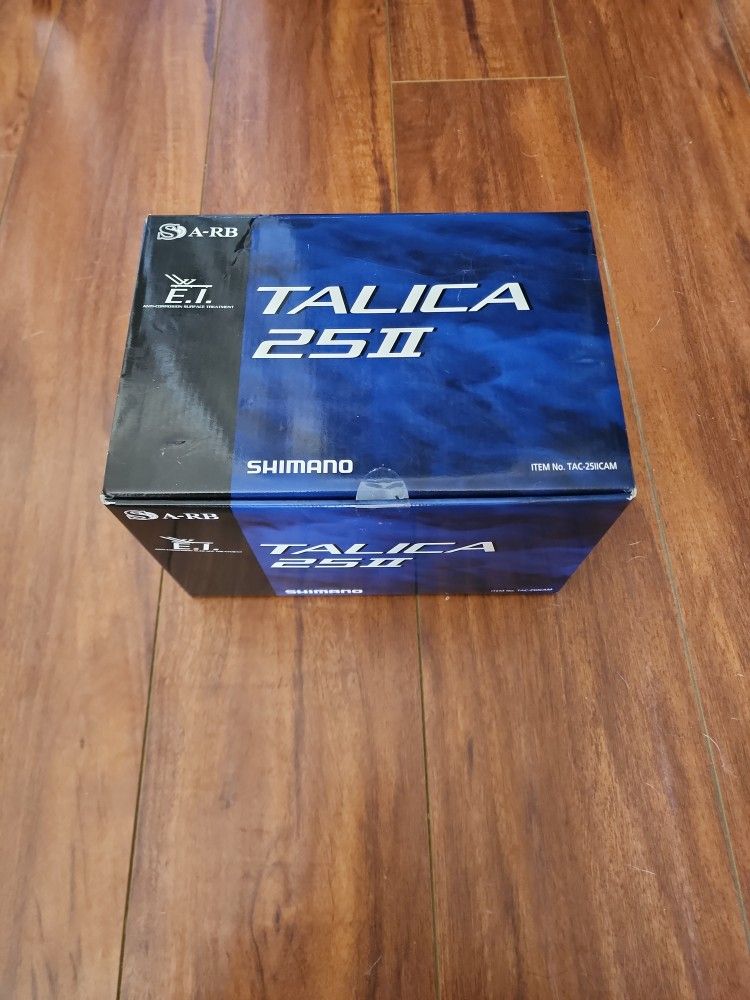 Shimano Talica 25 II CAM Two-Speed Lever Drag Conventional Reel