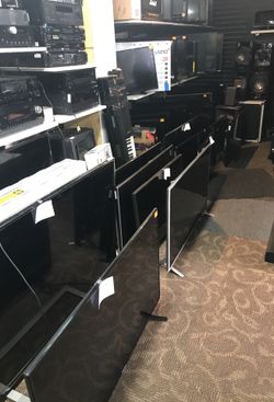 HD TVS TV TELEVISION SONY SAMSUNG LG HISENSE 19" 32 50 55 60” televisions! 70$ & Up