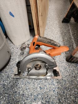 Ridgid 6.5" Blade Circular Saw -No Battery