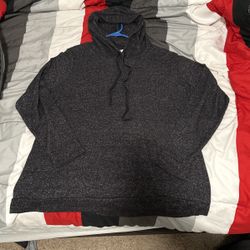 Black Gray Hoodie