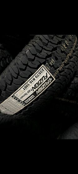 235 70 16 All Terrain New Tires Set