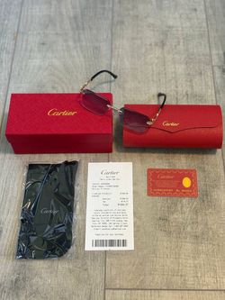Cartier Piccadilly Rimless Sunglasses