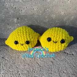 Crochet Lemon Stuffie 