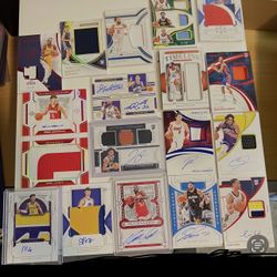 2023-24 Immaculate & 2024-25 National Treasures RPA-Autos-Patches