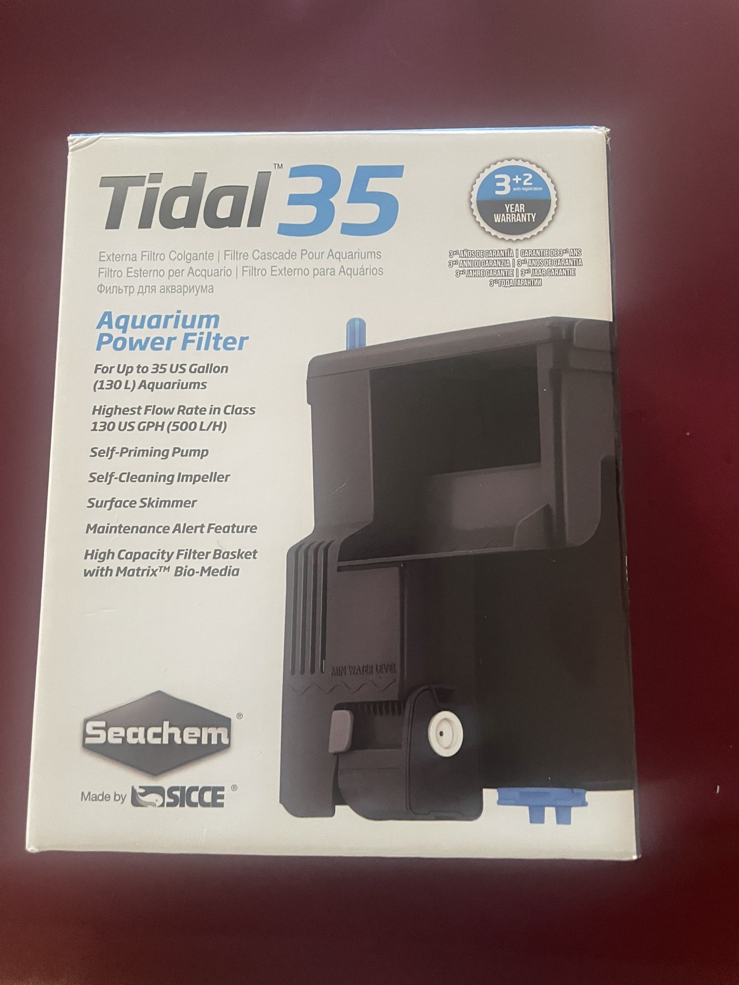 Tidal 35 Aquarium Power Filter