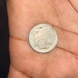 1915 Indian Buffalo Coin Nickel Error