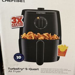 New Chefman 5QT Air Fryer