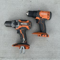 Two Rodgid drills only tools