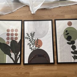 Boho Pictures With Frames 
