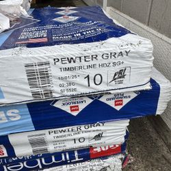 GAF Shingles Pewter Gray