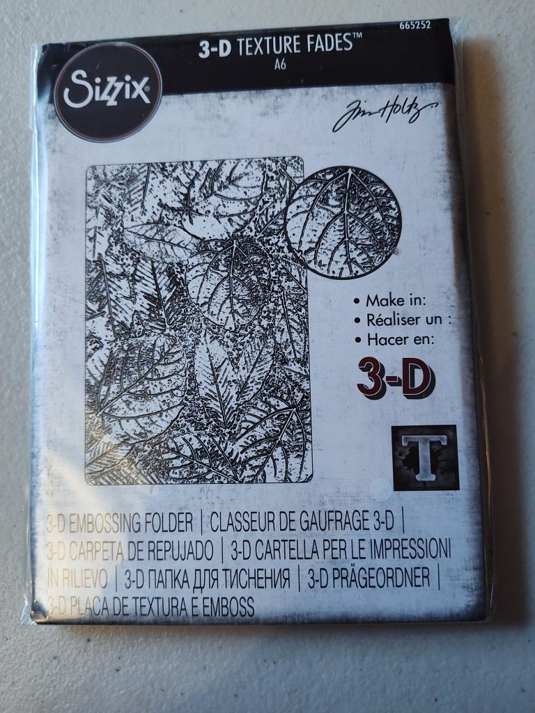 Sizzix Tim Holtz 3D Texture Fade - Foliage