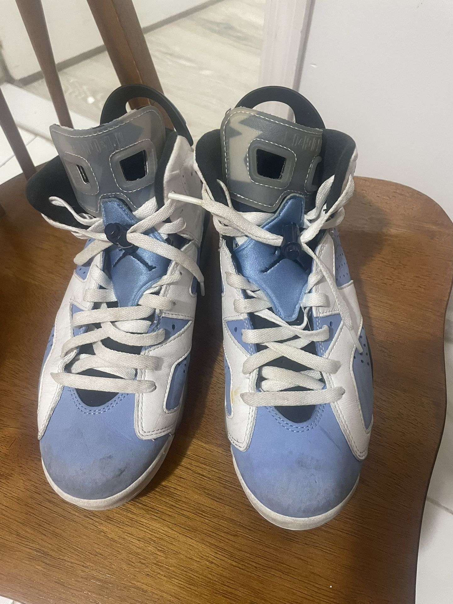 Jordan 6 UNC White Size 7.5