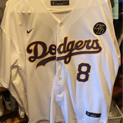 Kobe Bryant Dodger Jersey 