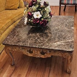 Marble Top Coffe &End Tables