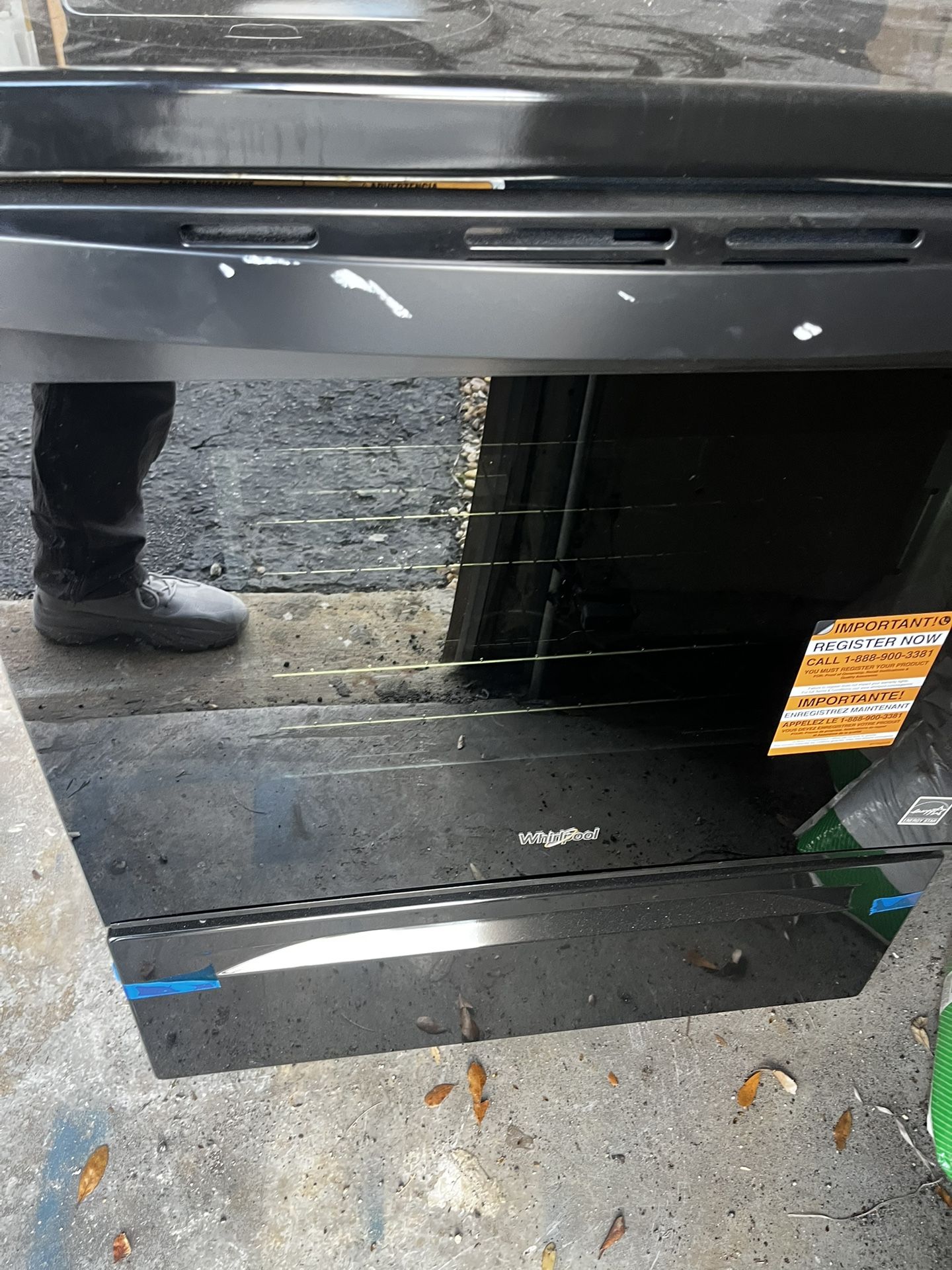 Whirlpool Stove Glass Top *New*