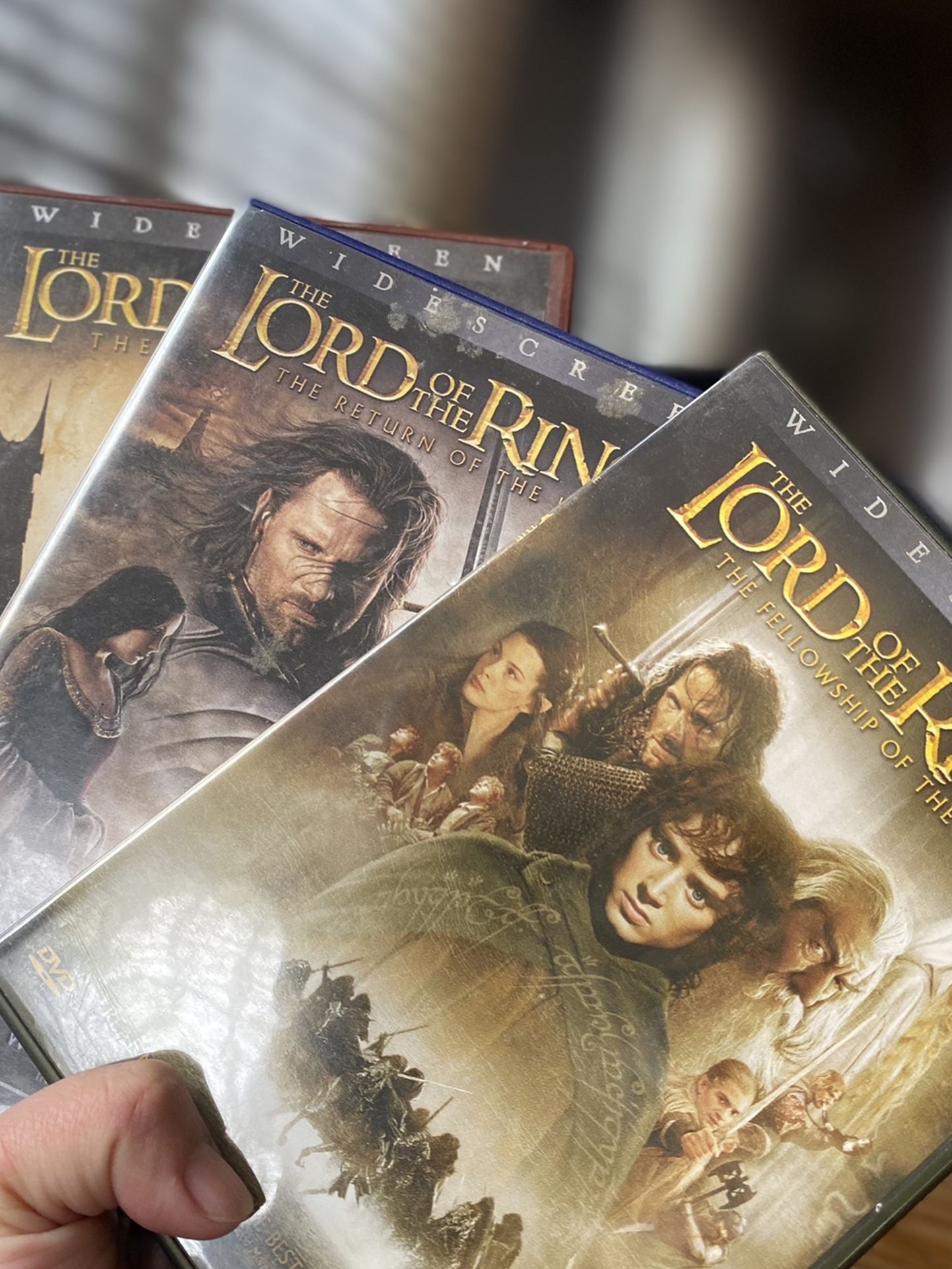 3 PCs DVD’s Lord Of The Rings