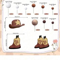 Cowboy (Rodeo) Cake Topper