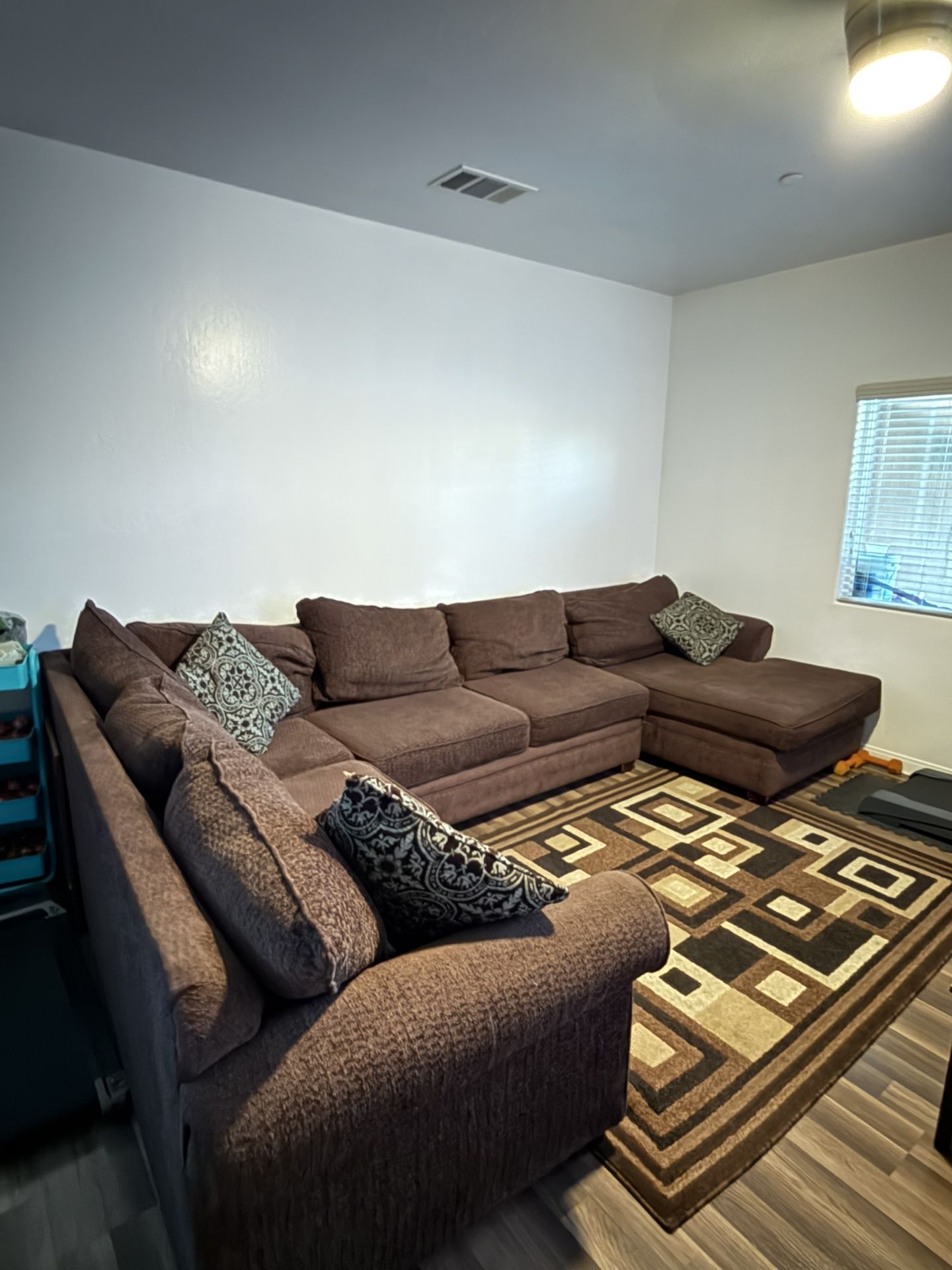 Brown Sectional Sofa