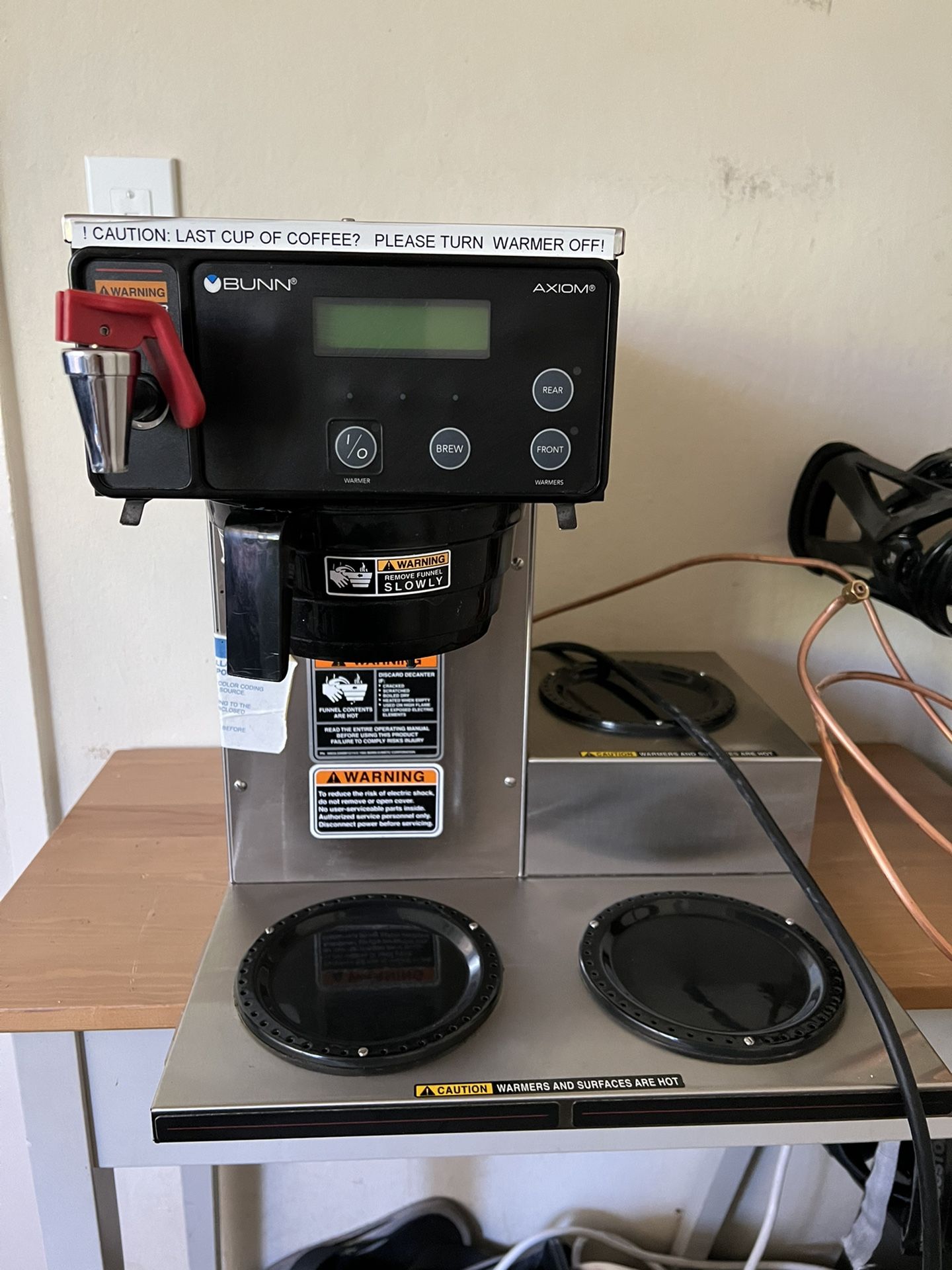 Bunn Axiom Comercial Coffe Maker