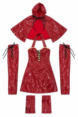 Disfraz mujer Caperucita Roja sex-y talla S-M