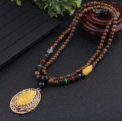 Bohemian style necklace