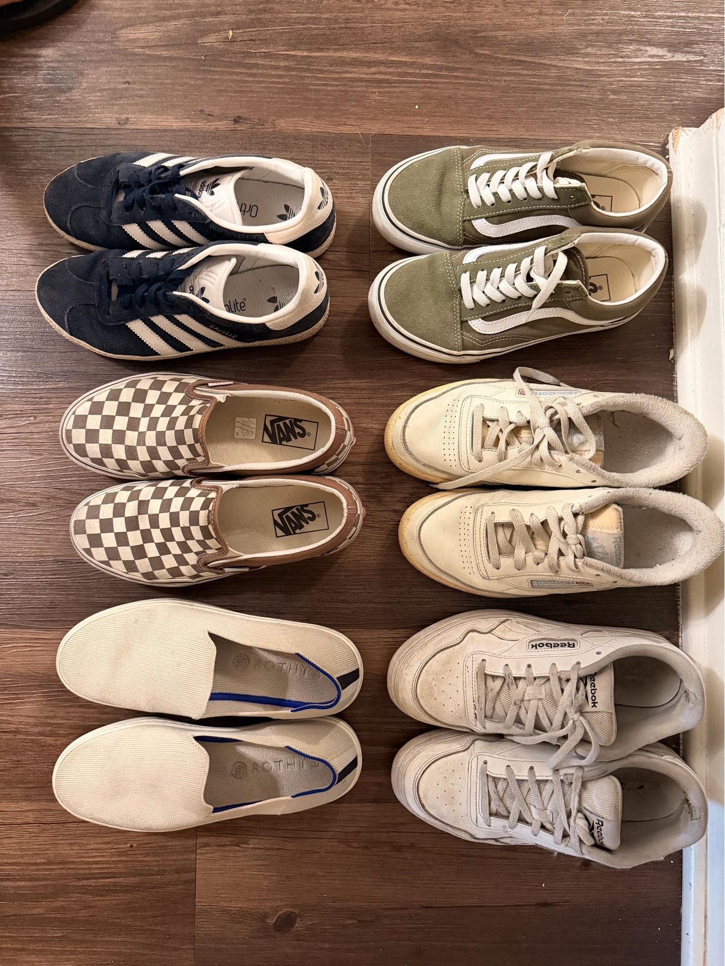 Various women’s shoes: size 7 or 7.5