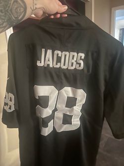 Josh Jacobs #28 Raiders NFL Football Jersey