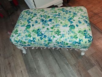 Watercolor bench