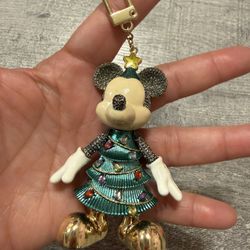 Baublebar Mickey Christmas Tree Bag Charm