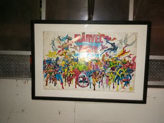 Marvel Framed Anniversary Poster