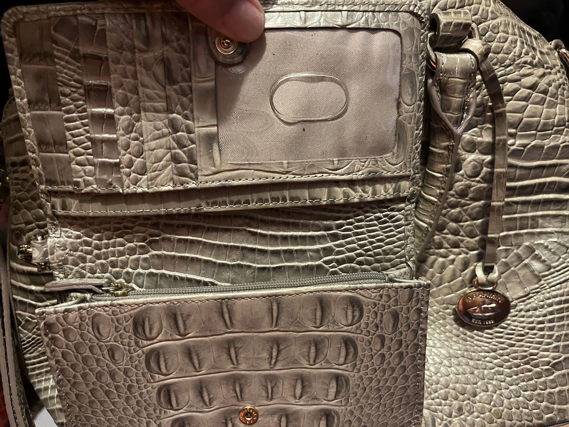 NEW- Brahmin Tabitha Emerald Lulia Purse And Matching Wallet for Sale in  Laguna Niguel, CA - OfferUp