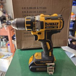 Dewalt 20v Drill XR With Battery 