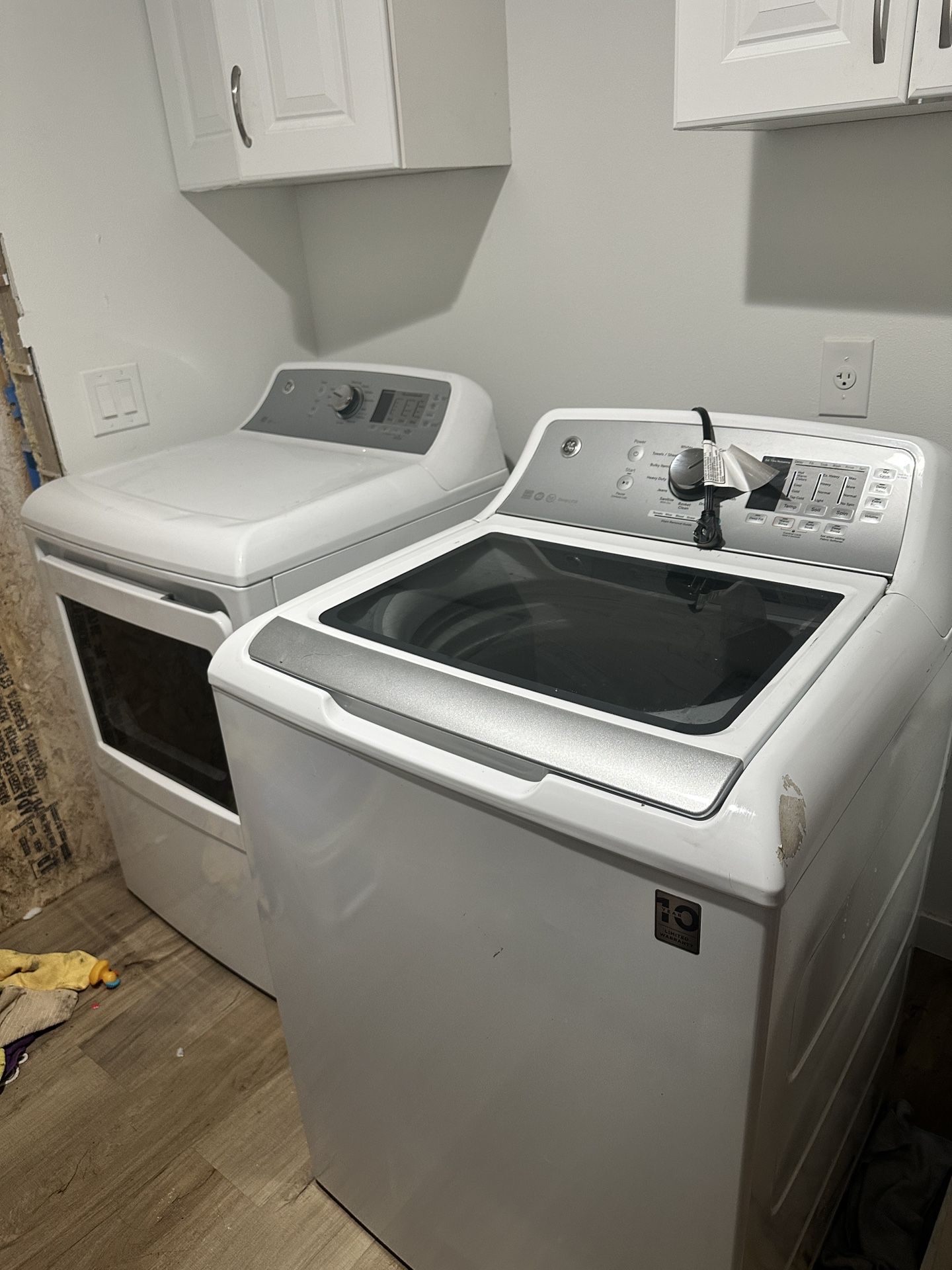 Washer & Dryer GE