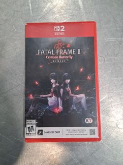 Fatal Frame ll Crimson Butterfly Remake