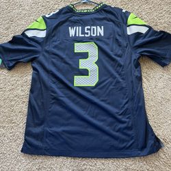 Russell Wilson Seattle Seahawks Jersey Size- XL